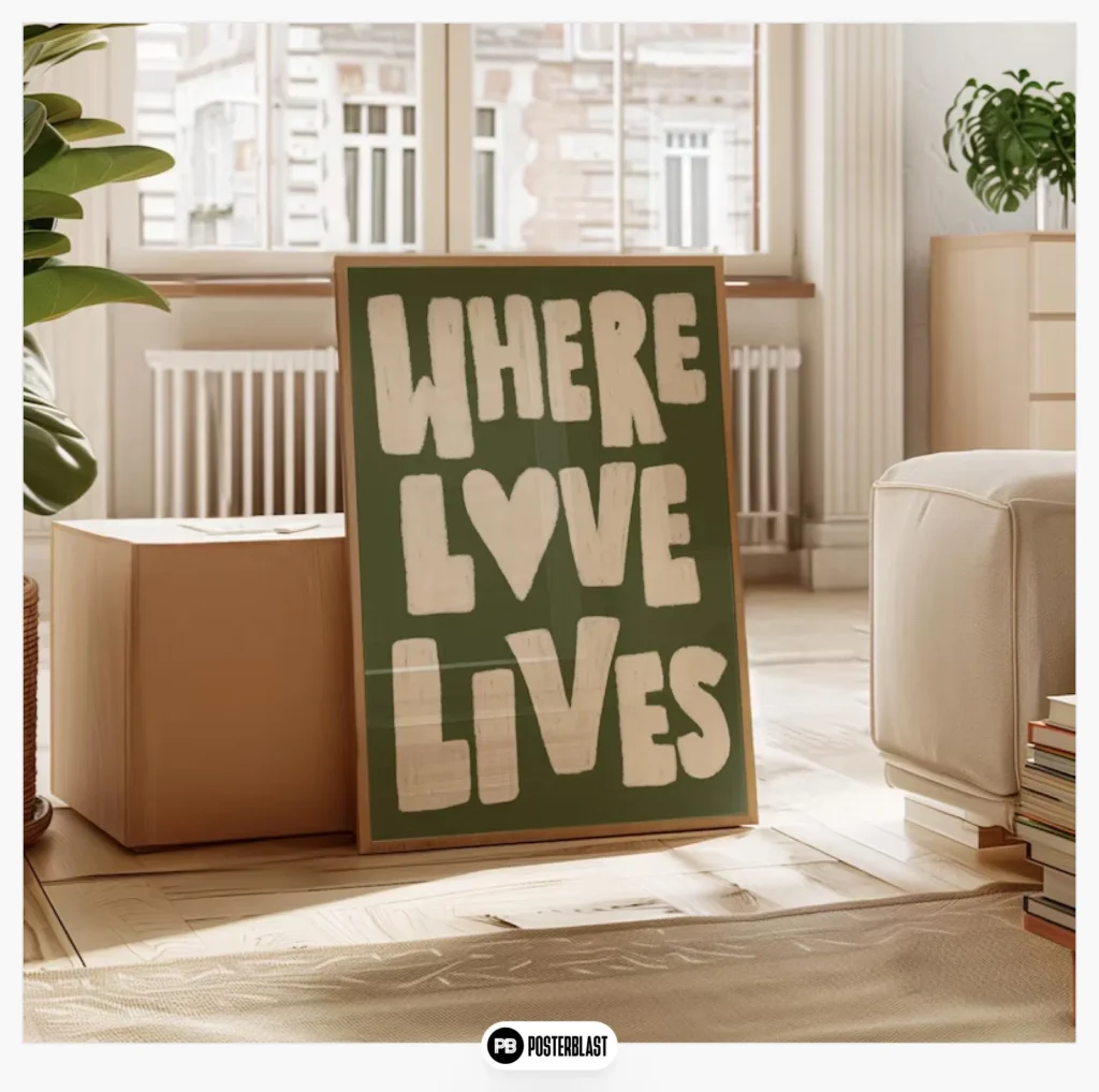 Where Love Lives Print