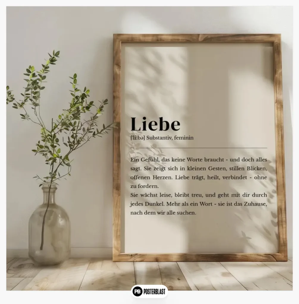 Definition of LOVE Poster