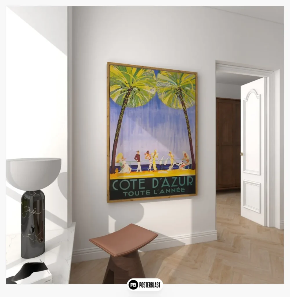 French Riviera Palm Trees