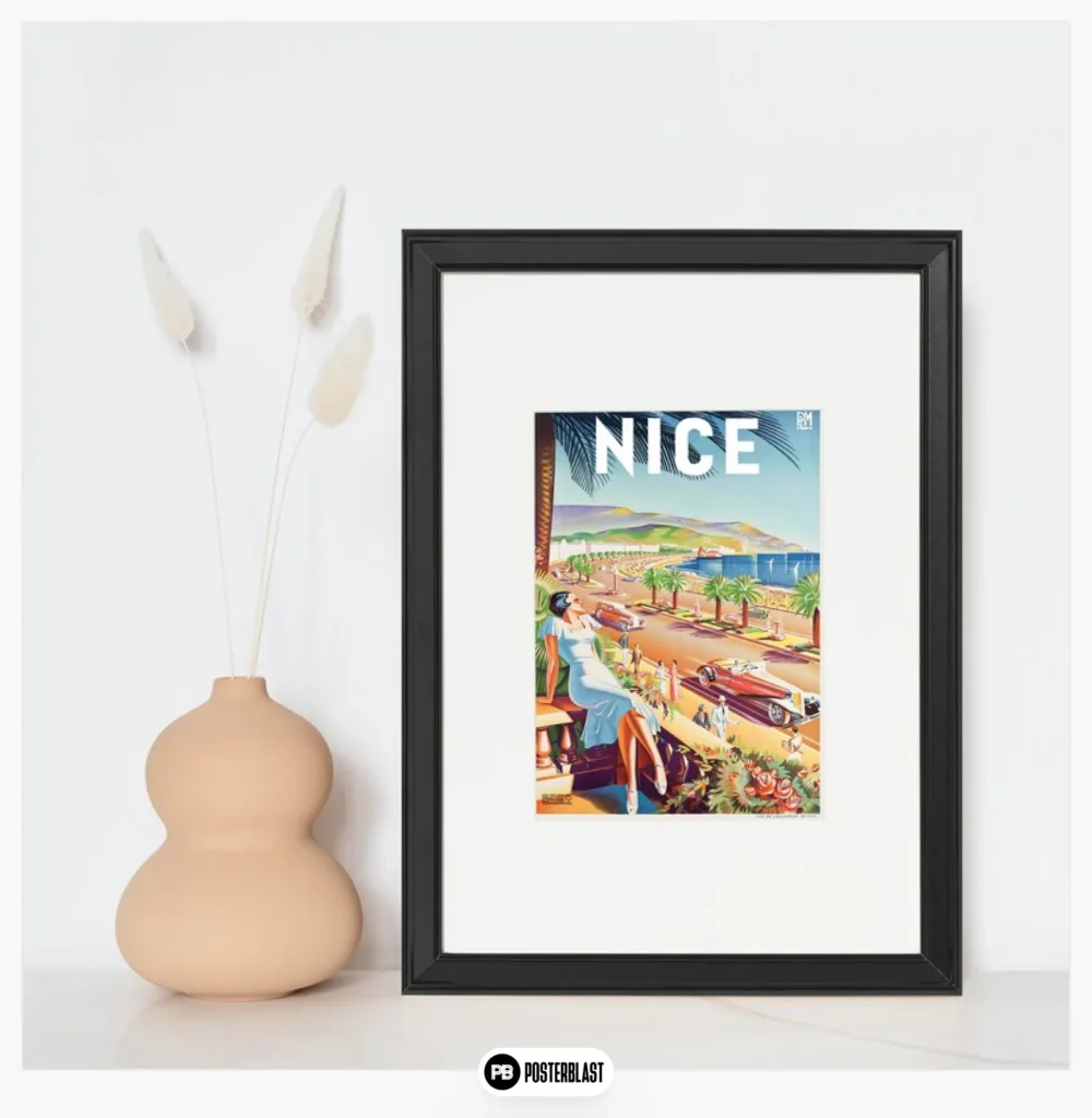 France Vintage Travel Poster France