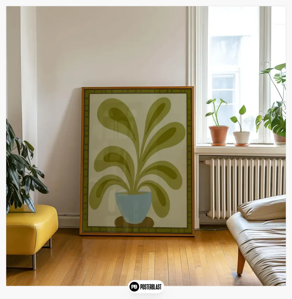 Botanical Retro Art Print