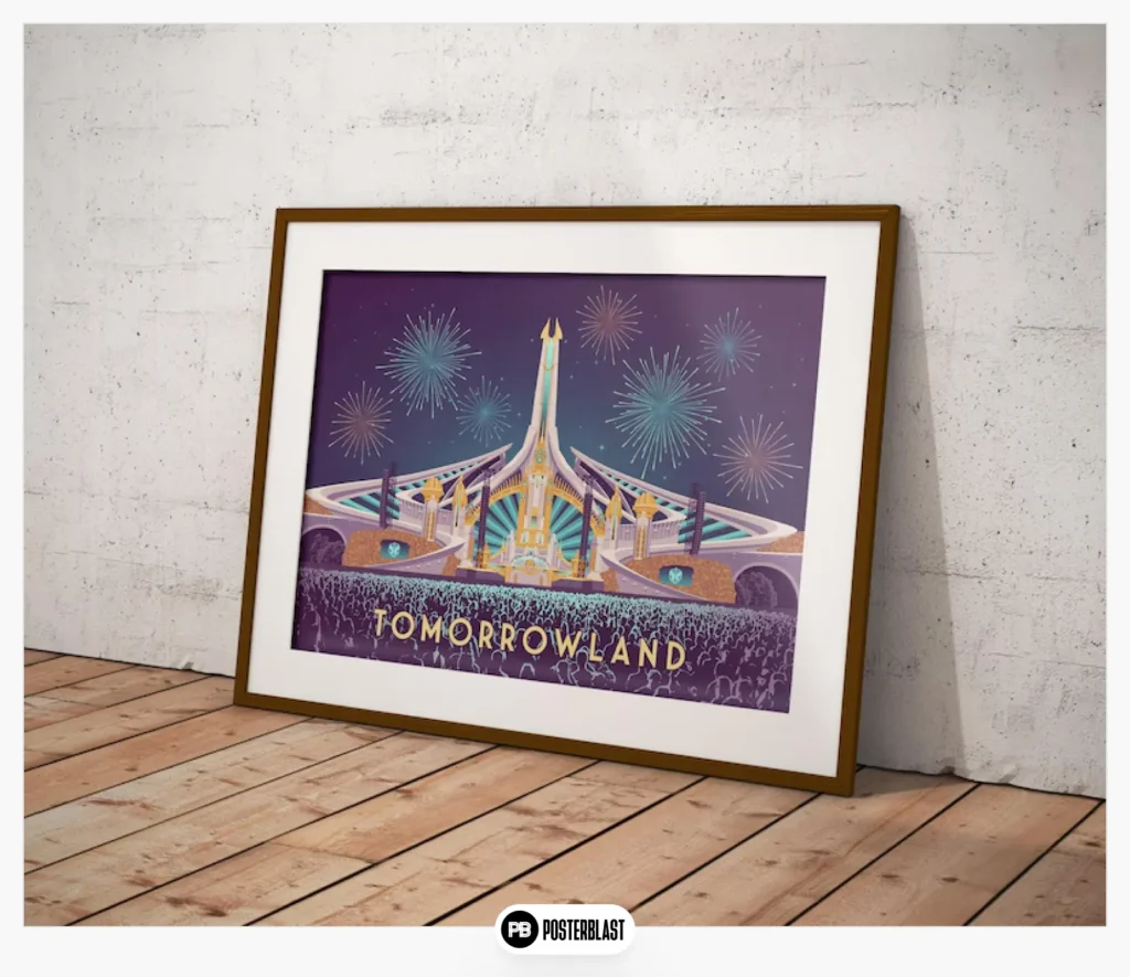 Tomorrowland Music Festival Poster