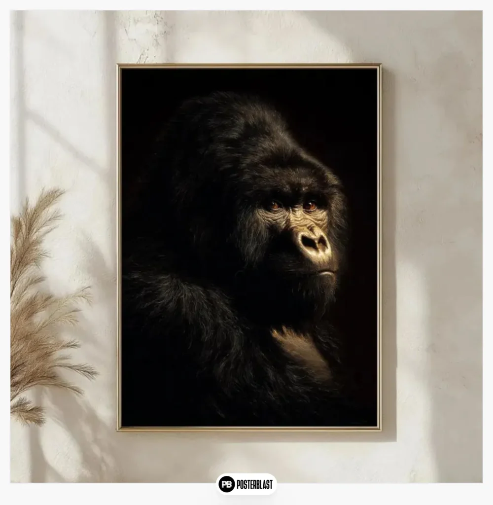 Moody Jungle Animal Decor for Office