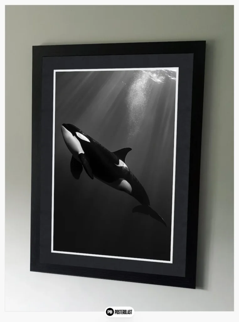 Orca - Wildlife Photography Poster