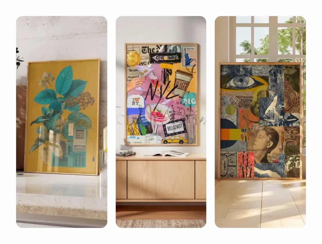 29 Collage Art Posters for Eclectic Creativity