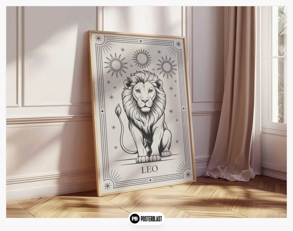 Celestial Astrology Poster
