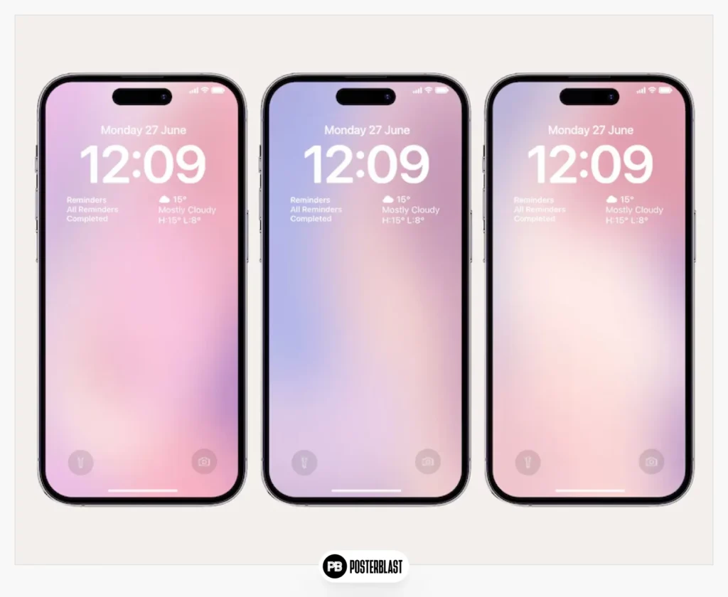 aesthetic gradient wallpapers