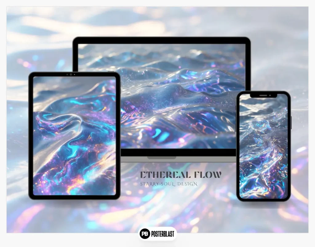 Ethereal Water Flow Wallpaper Pack for Mac