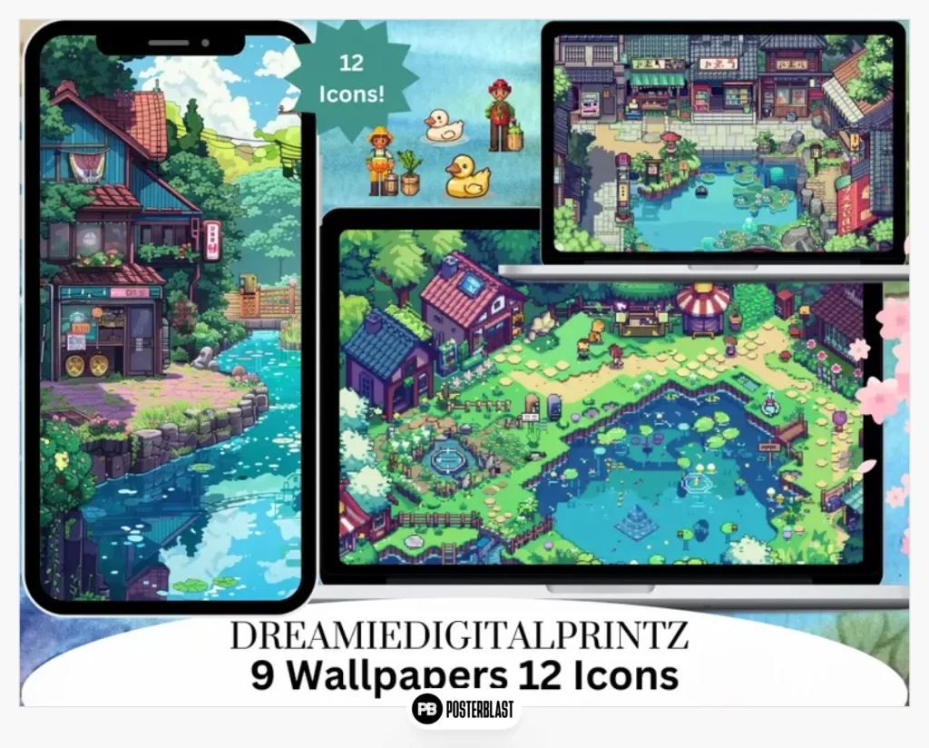 Japanese style wallpaper