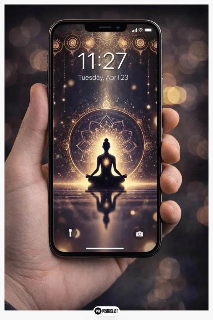 Phone wallpapers: spiritual meditation