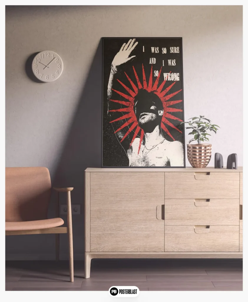 Aesthetic grunge poster