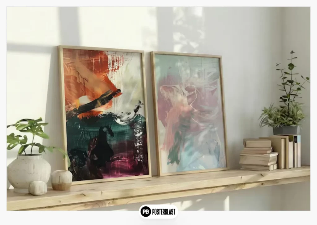 Distressed effect poster